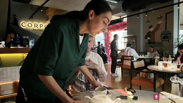 Ресторан CORPOUS Gastrobar в Ереване. Взгляд изнутри
